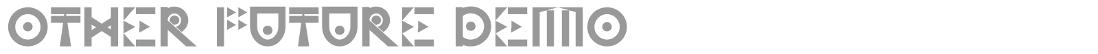 Other Future font preview